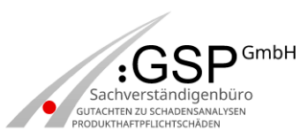 GSP Gutachten an Maschinen und Anlagen